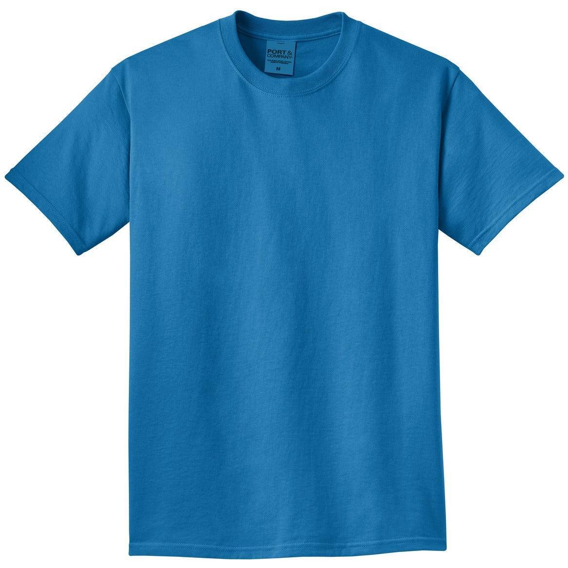 no-logo Port & Company Pigment-Dyed Tee-Polos-Port & Company-Blue Moon-S-Thread Logic
