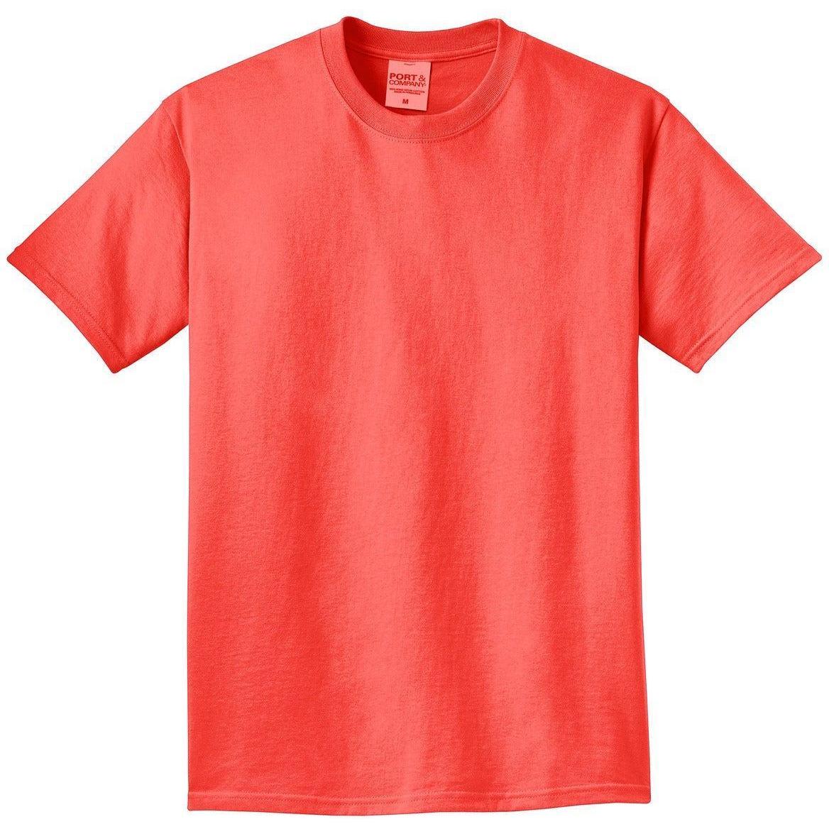 no-logo Port & Company Pigment-Dyed Tee-Polos-Port & Company-Poppy-S-Thread Logic