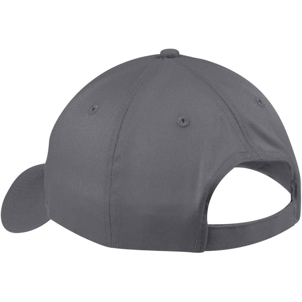 no-logo Port & Company Six-Panel Twill Cap-Headwear-Port & Company-Thread Logic