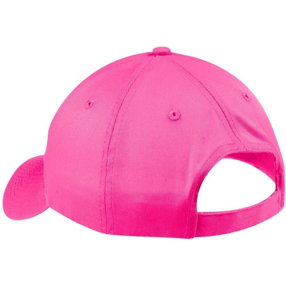 no-logo Port & Company Six-Panel Twill Cap-Headwear-Port & Company-Thread Logic