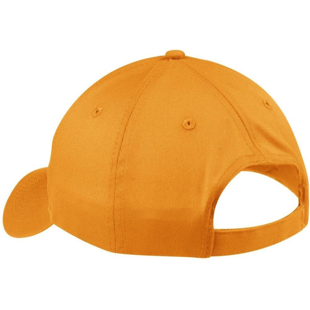no-logo Port & Company Six-Panel Twill Cap-Headwear-Port & Company-Thread Logic