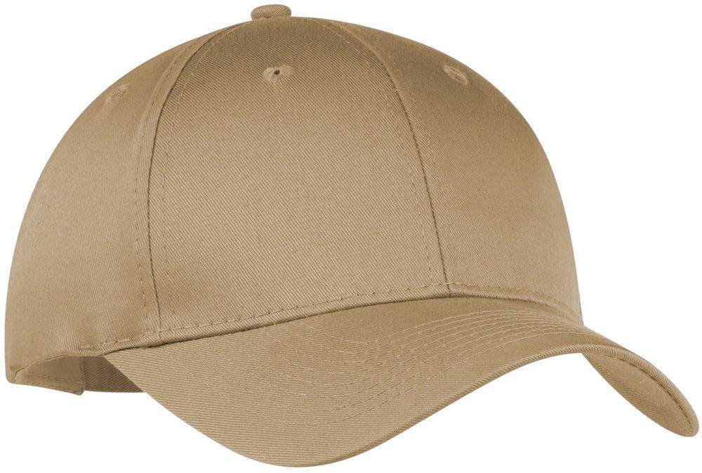 no-logo Port & Company Six-Panel Twill Cap-Regular-Port & Company-Thread Logic
