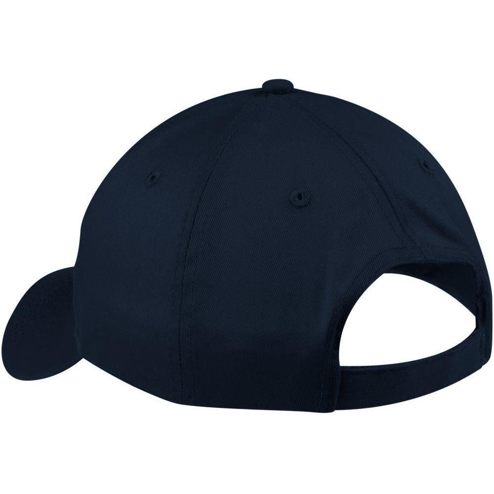 no-logo Port & Company Six-Panel Twill Cap-Headwear-Port & Company-Thread Logic