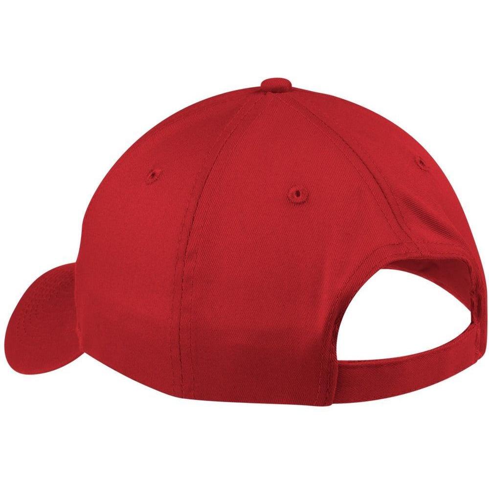 no-logo Port & Company Six-Panel Twill Cap-Headwear-Port & Company-Thread Logic