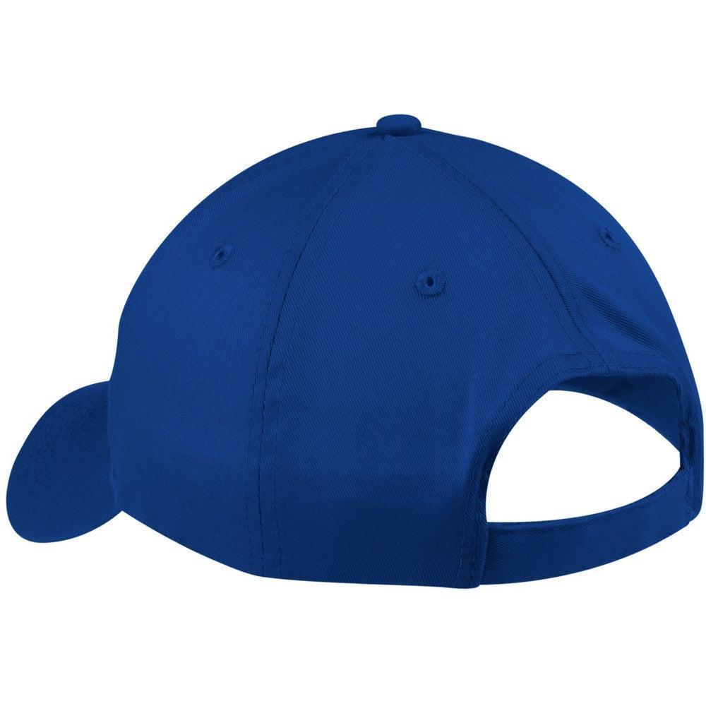 no-logo Port & Company Six-Panel Twill Cap-Headwear-Port & Company-Thread Logic