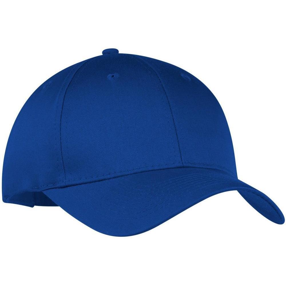 no-logo Port & Company Six-Panel Twill Cap-Headwear-Port & Company-Thread Logic