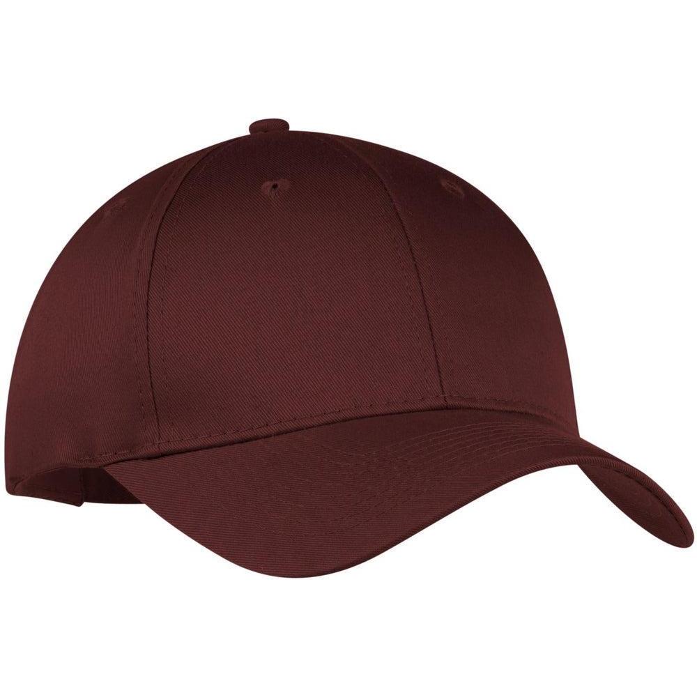no-logo Port & Company Six-Panel Twill Cap-Headwear-Port & Company-Thread Logic