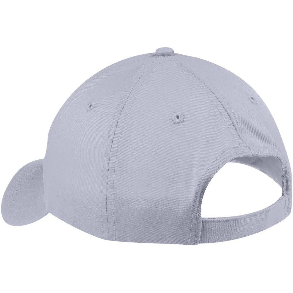 no-logo Port & Company Six-Panel Twill Cap-Headwear-Port & Company-Thread Logic
