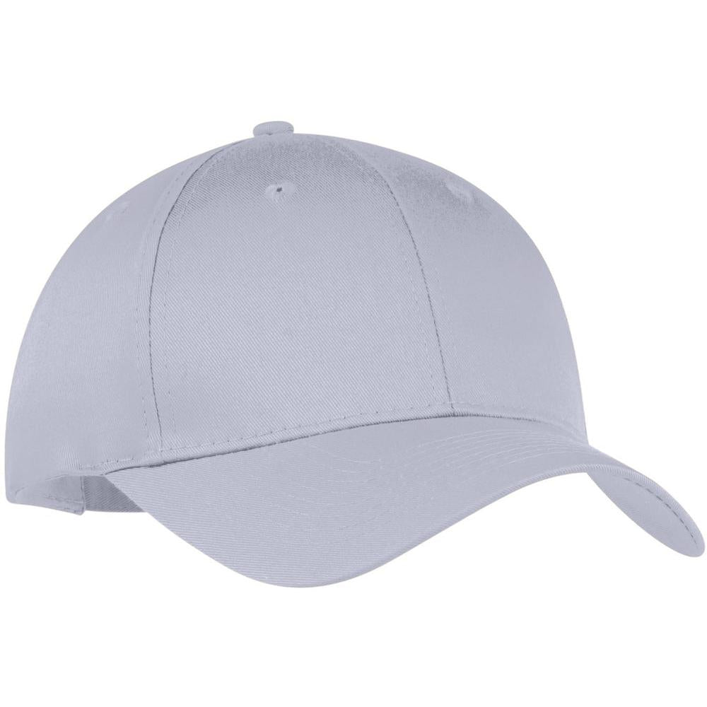 no-logo Port & Company Six-Panel Twill Cap-Headwear-Port & Company-Thread Logic