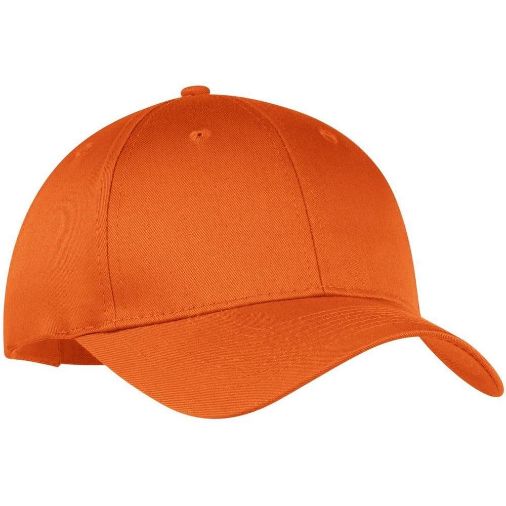 no-logo Port & Company Six-Panel Twill Cap-Headwear-Port & Company-Thread Logic