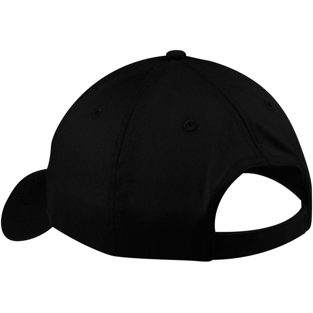 no-logo Port & Company Six-Panel Twill Cap-Headwear-Port & Company-Thread Logic