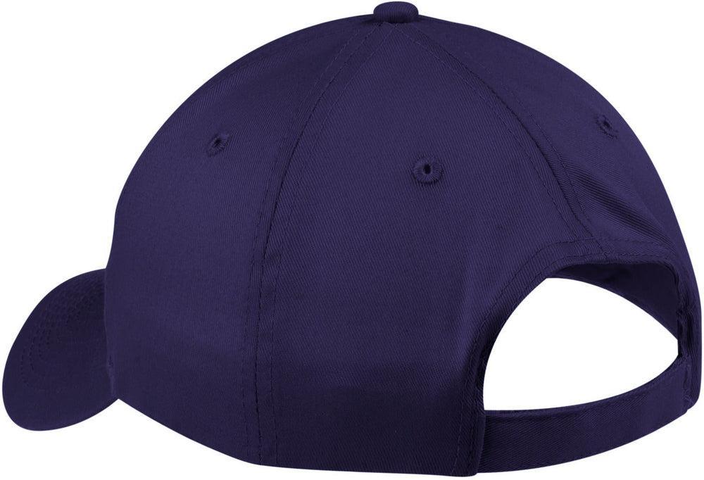 no-logo Port & Company Six-Panel Twill Cap-Regular-Port & Company-Thread Logic