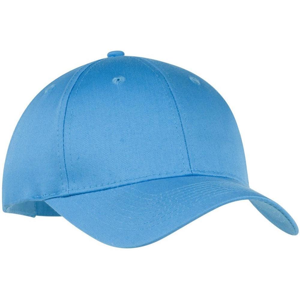 no-logo Port & Company Six-Panel Twill Cap-Headwear-Port & Company-Thread Logic