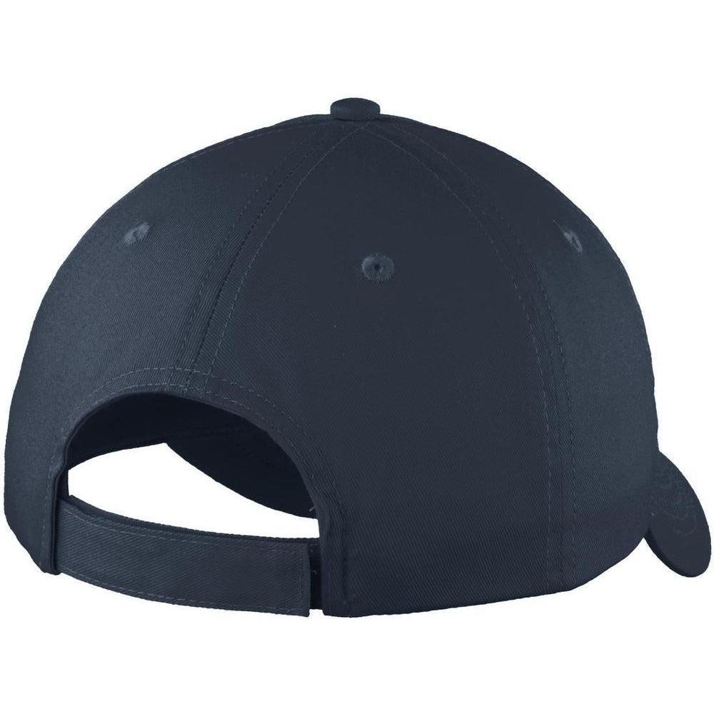 no-logo Port & Company Six-Panel Unstructured Twill Cap-Headwear-Port & Company-Thread Logic