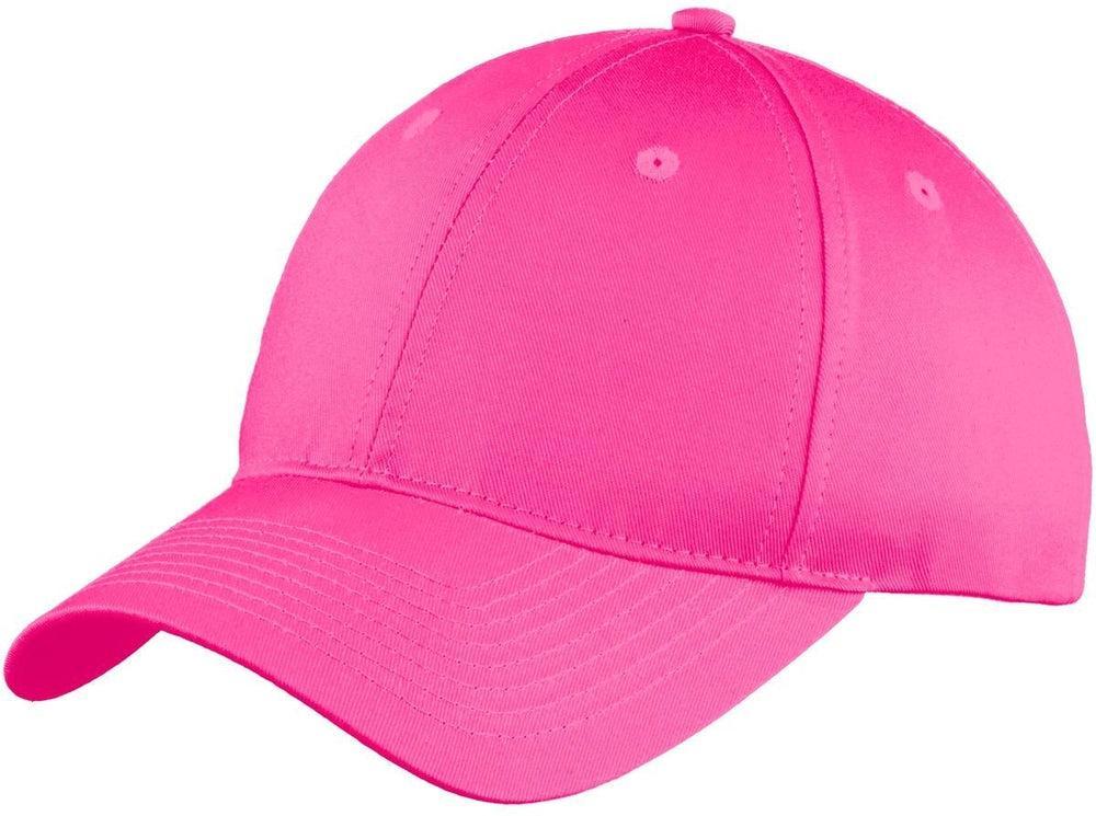 no-logo Port & Company Six-Panel Unstructured Twill Cap-Regular-Port & Company-Thread Logic