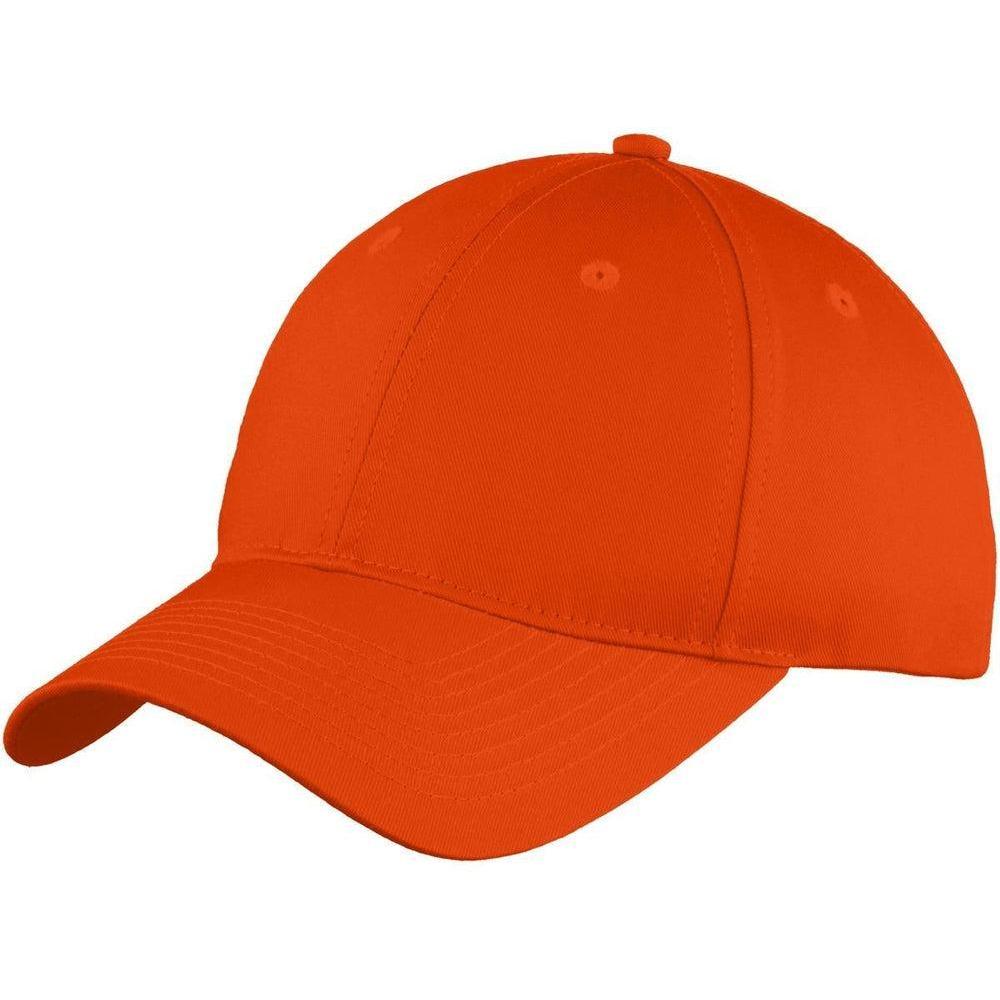 no-logo Port & Company Six-Panel Unstructured Twill Cap-Headwear-Port & Company-Thread Logic