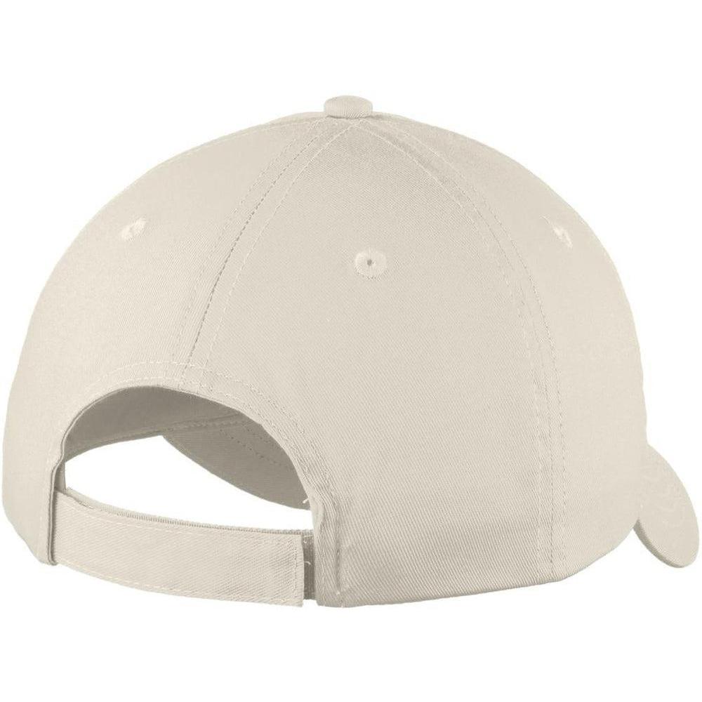 no-logo Port & Company Six-Panel Unstructured Twill Cap-Headwear-Port & Company-Thread Logic