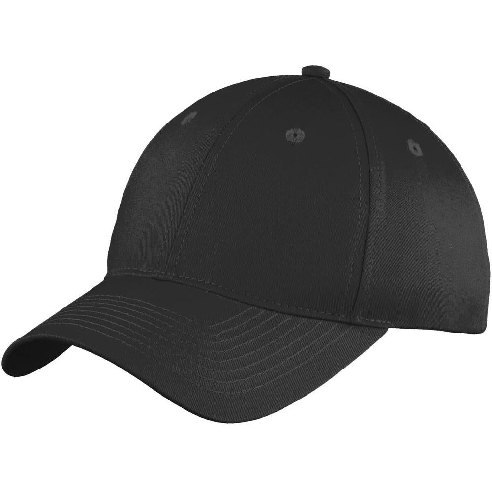 no-logo Port & Company Six-Panel Unstructured Twill Cap-Headwear-Port & Company-Thread Logic