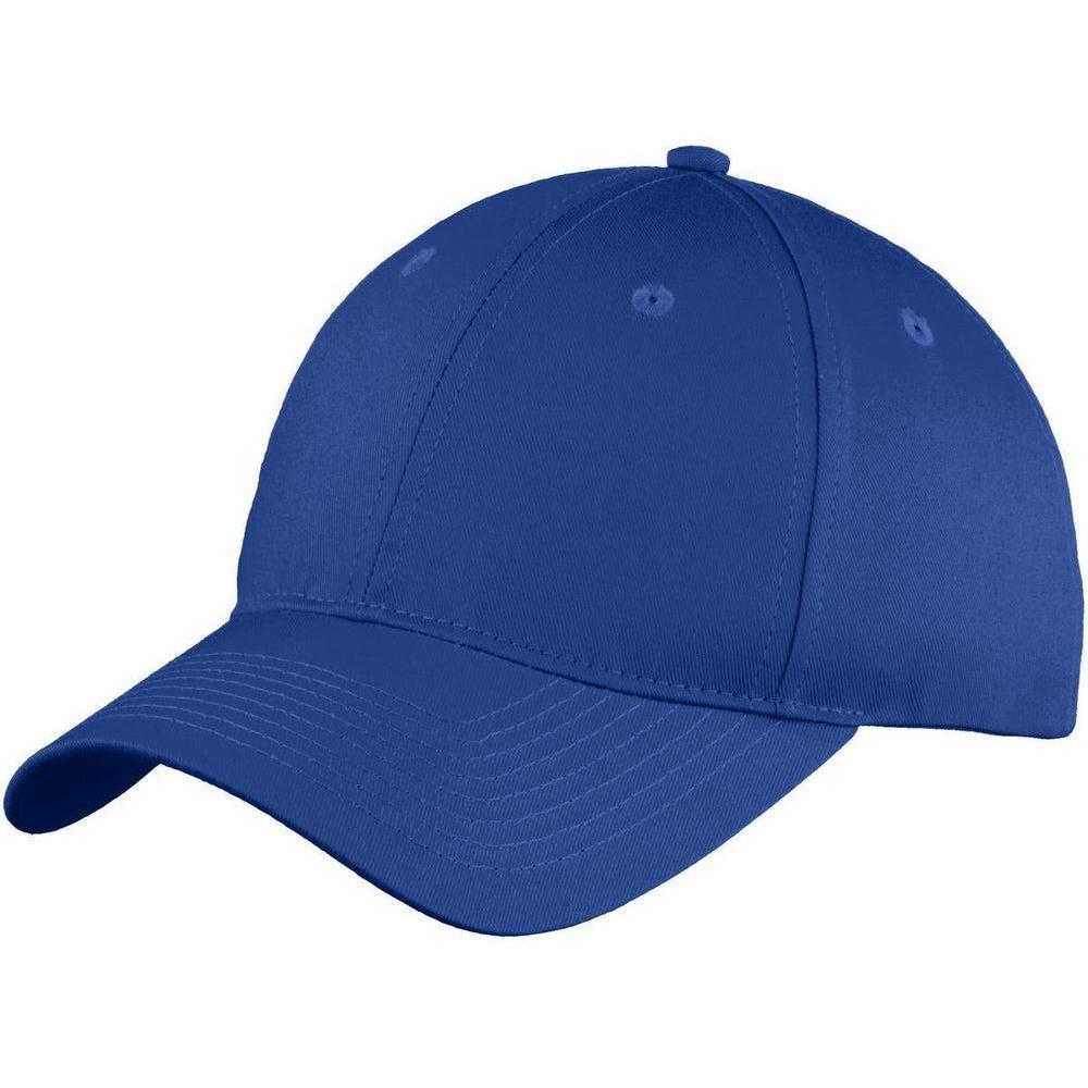 no-logo Port & Company Six-Panel Unstructured Twill Cap-Headwear-Port & Company-Thread Logic