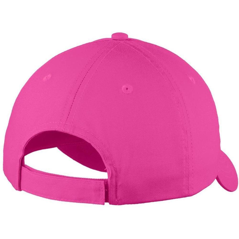 no-logo Port & Company Six-Panel Unstructured Twill Cap-Headwear-Port & Company-Thread Logic