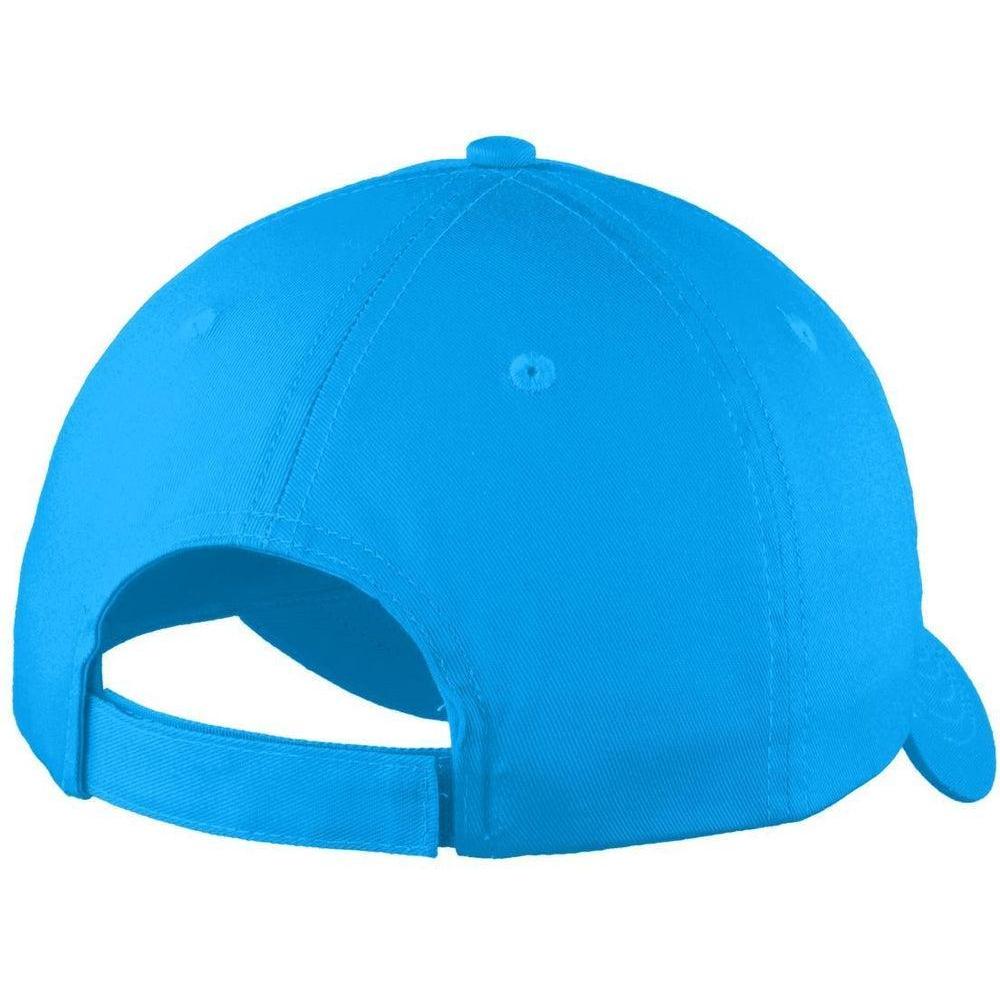 no-logo Port & Company Six-Panel Unstructured Twill Cap-Headwear-Port & Company-Thread Logic
