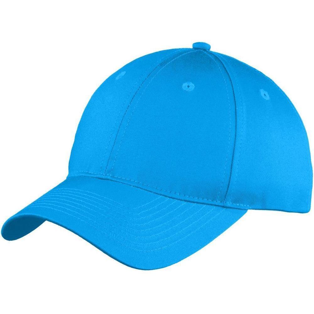 no-logo Port & Company Six-Panel Unstructured Twill Cap-Headwear-Port & Company-Thread Logic