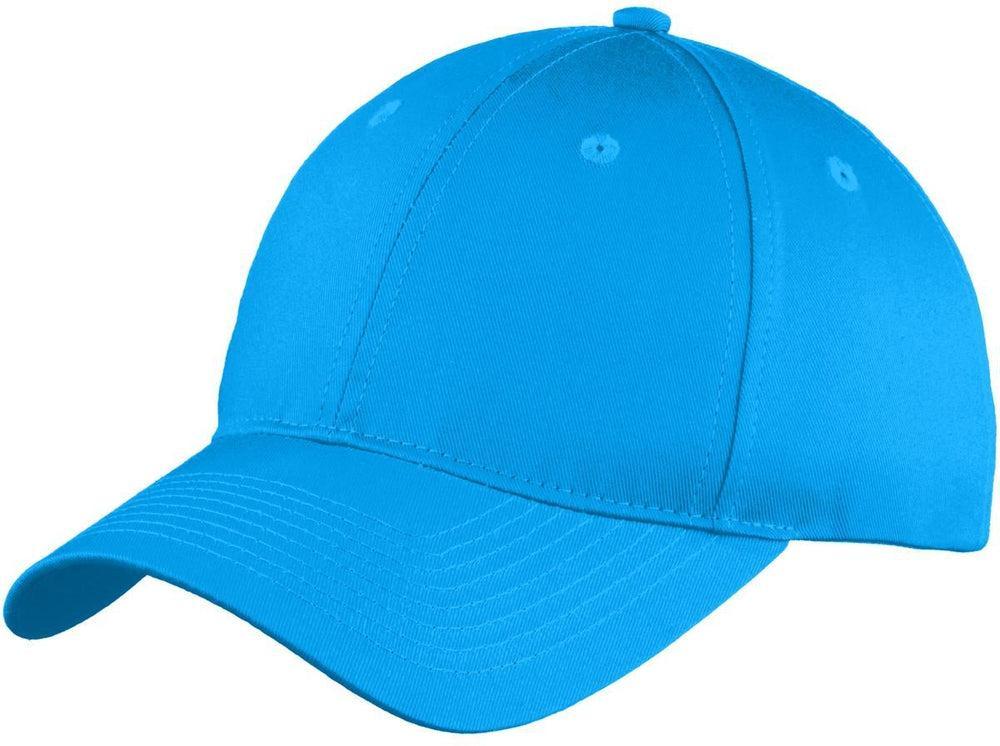 no-logo Port & Company Six-Panel Unstructured Twill Cap-Regular-Port & Company-Thread Logic