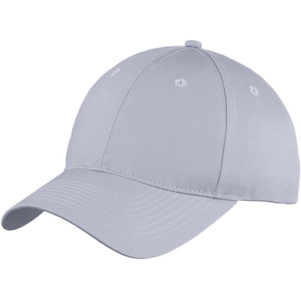 no-logo Port & Company Six-Panel Unstructured Twill Cap-Headwear-Port & Company-Thread Logic