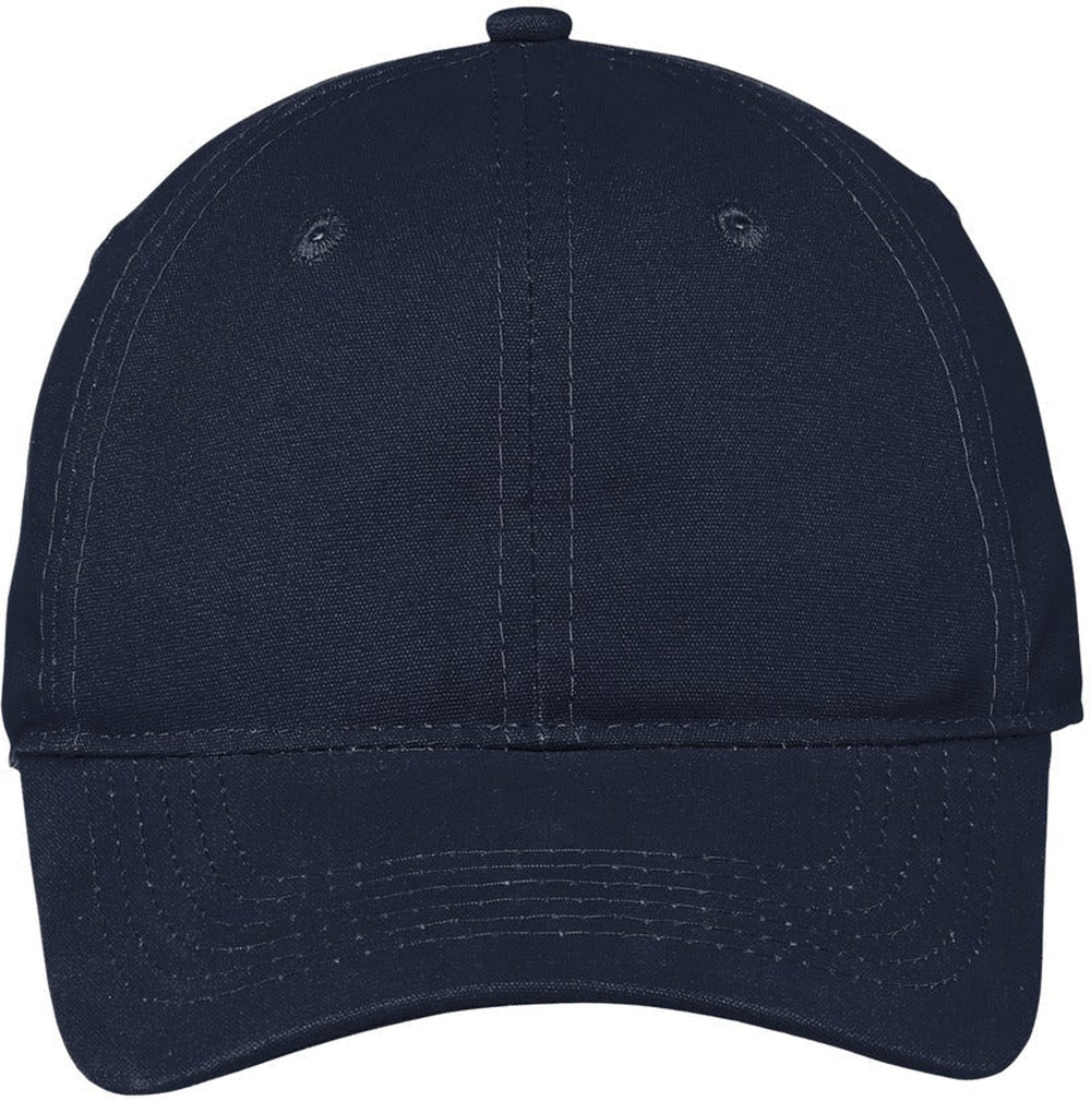 Port & Company Soft Brushed Canvas Cap-Regular-Port & Company-Navy-OSFA-Thread Logic