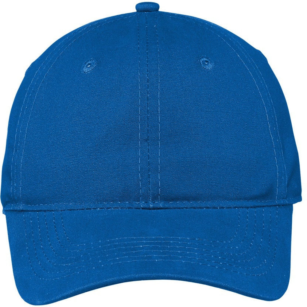 Port & Company Soft Brushed Canvas Cap-Regular-Port & Company-Royal-OSFA-Thread Logic