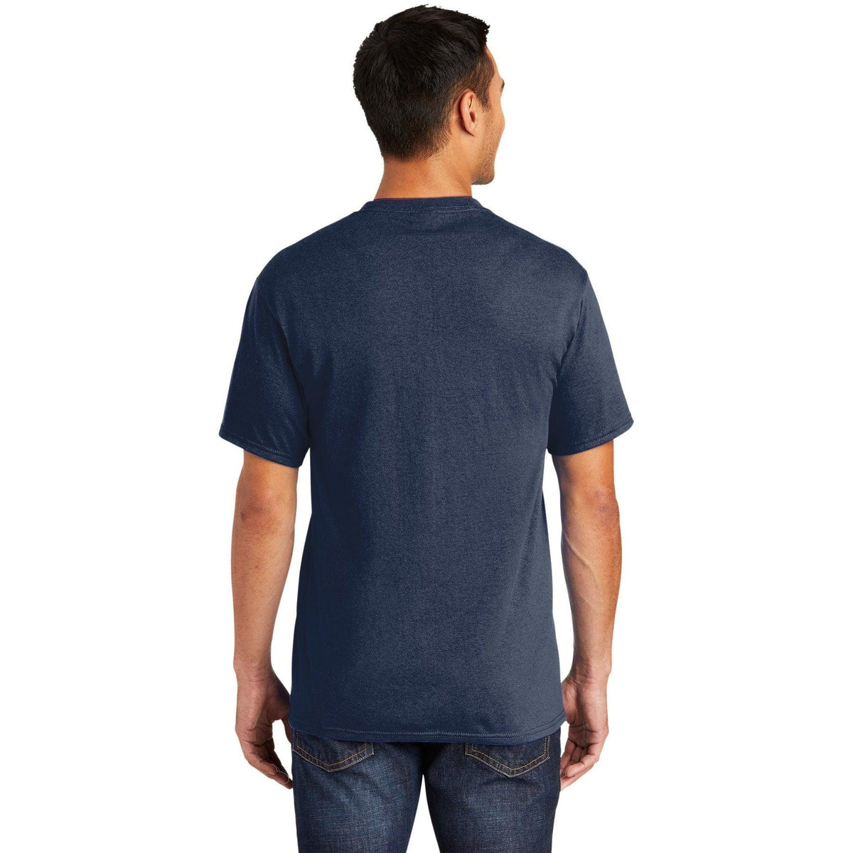 no-logo Port & Company Tall Core Blend Tee-Polos-Port & Company-Thread Logic