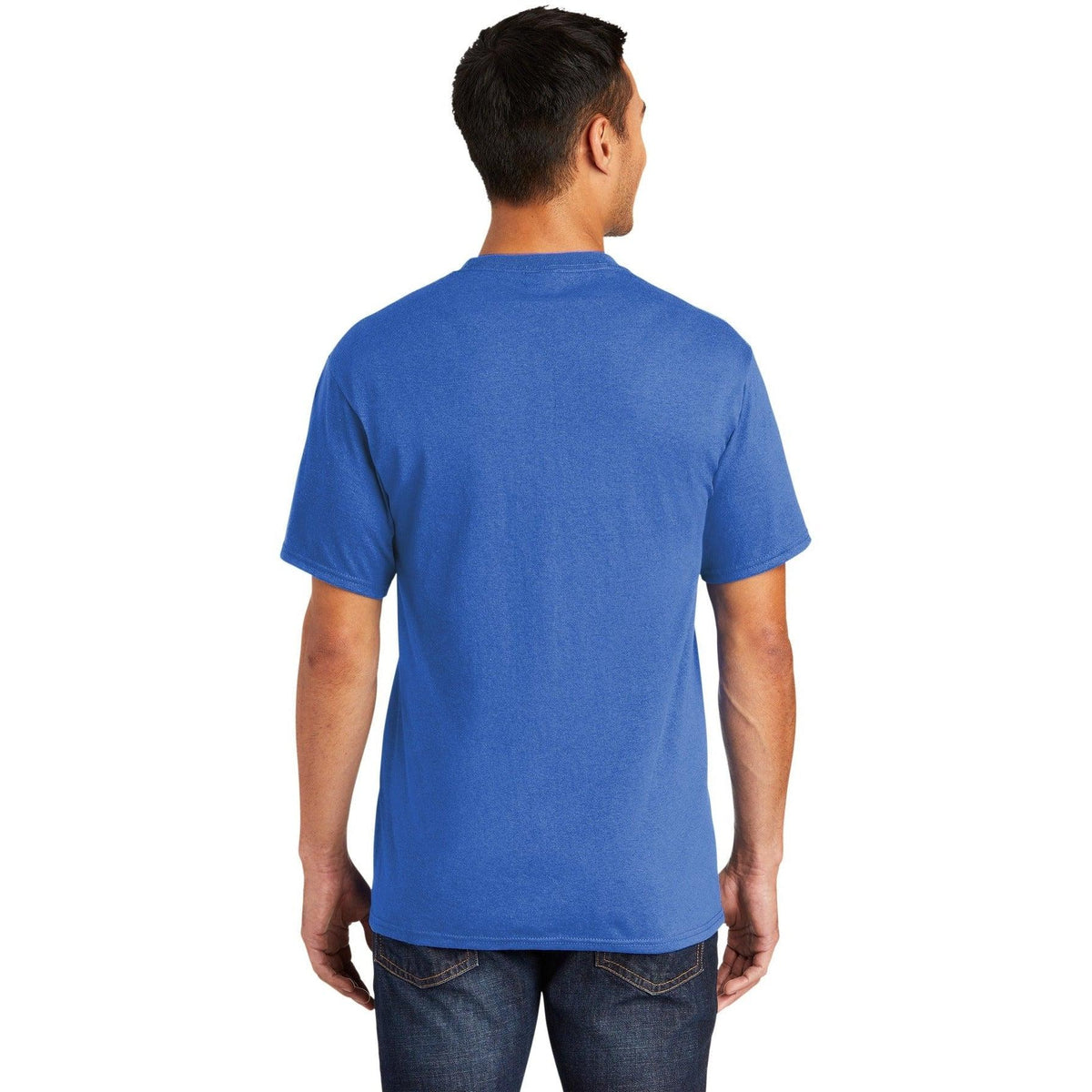 no-logo Port & Company Tall Core Blend Tee-Polos-Port & Company-Thread Logic
