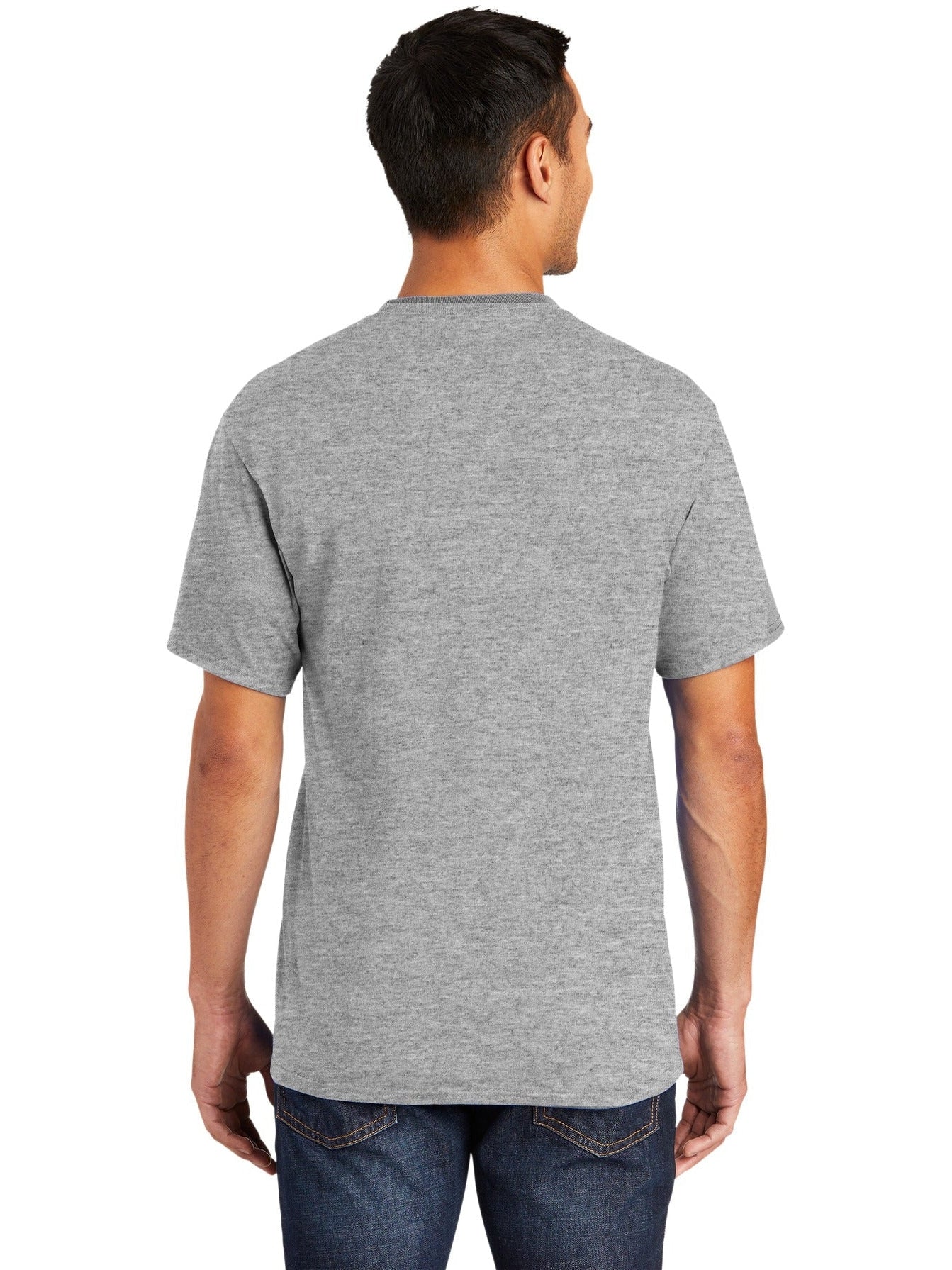 no-logo Port & Company Tall Core Blend Tee-Regular-Port & Company-Thread Logic