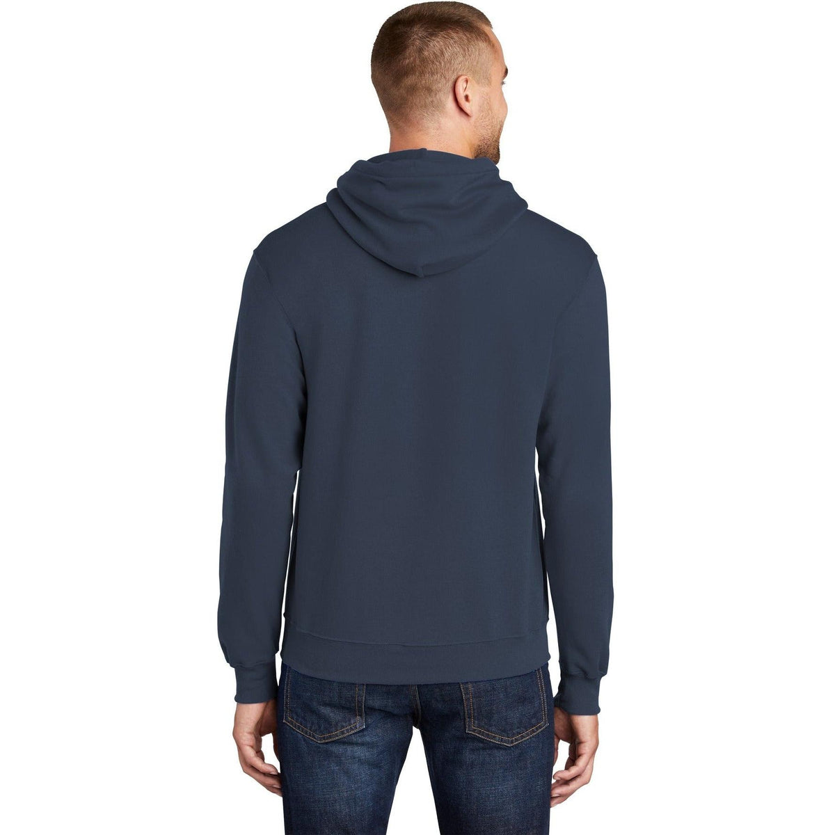 no-logo Port & Company Tall Core Fleece Pullover Hooded Sweatshirt-Regular-Port & Company-Thread Logic