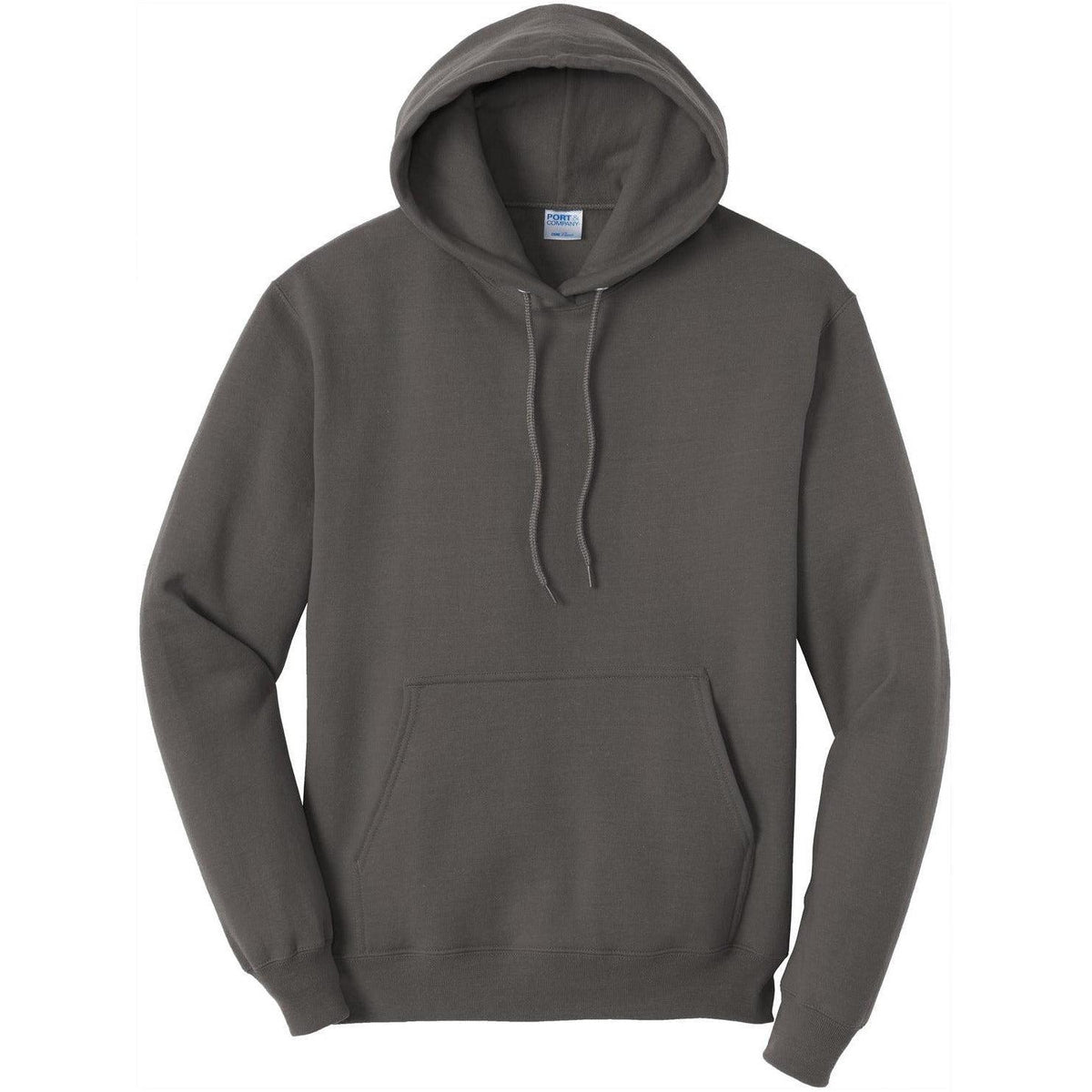 no-logo Port & Company Tall Core Fleece Pullover Hooded Sweatshirt
