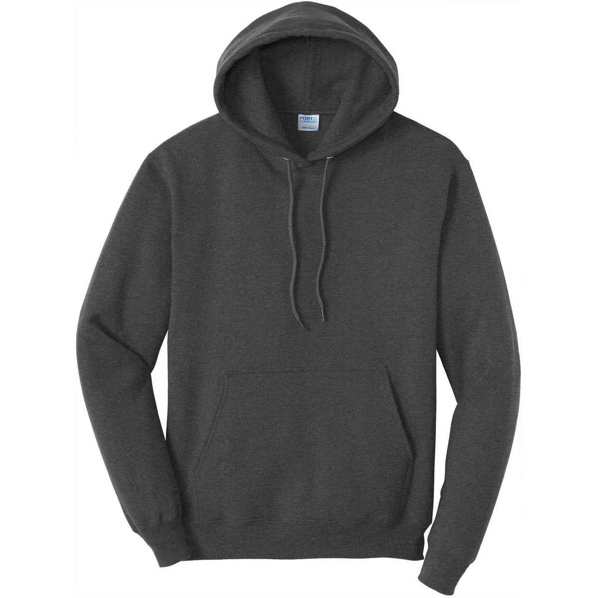 no-logo Port & Company Tall Core Fleece Pullover Hooded Sweatshirt