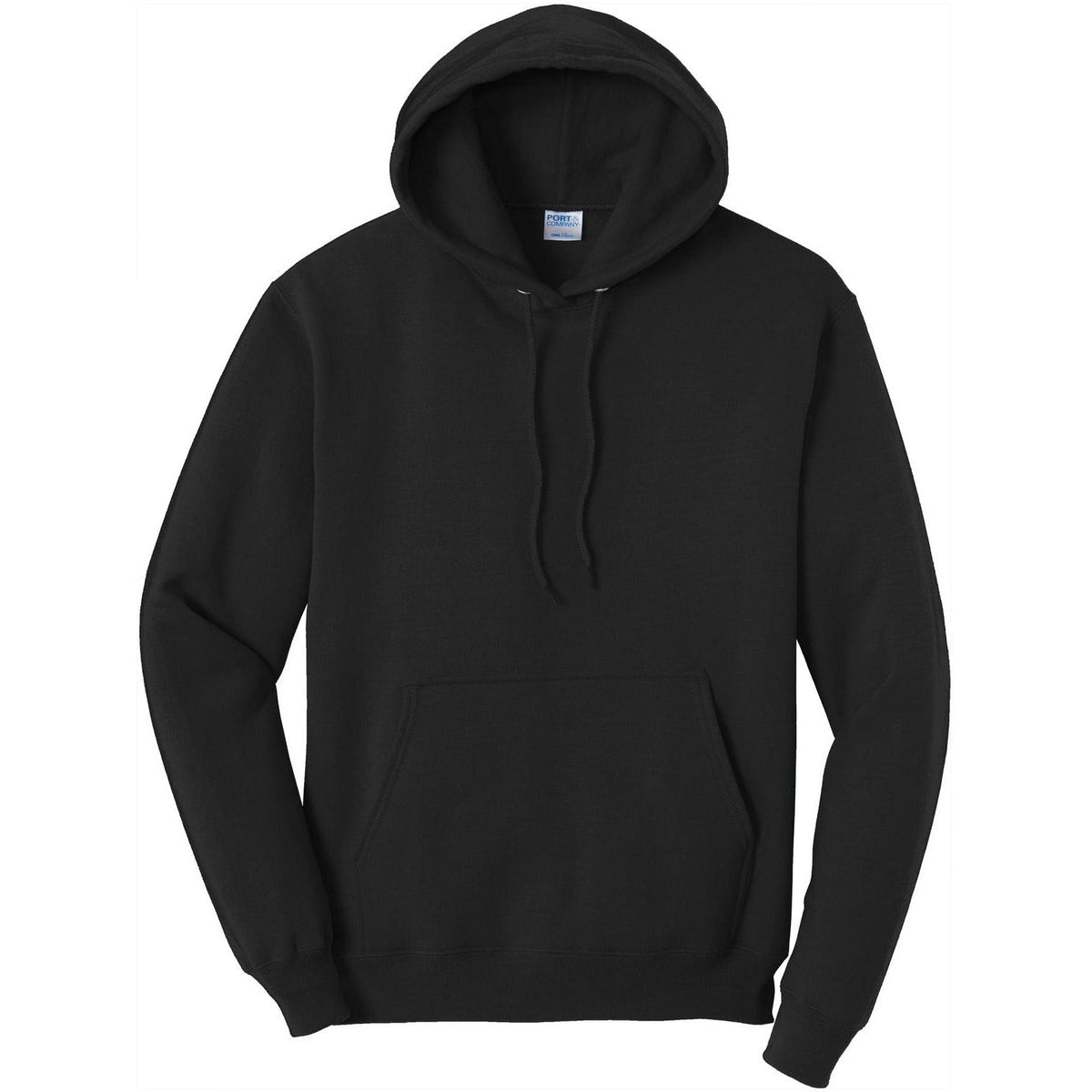 no-logo Port & Company Tall Core Fleece Pullover Hooded Sweatshirt
