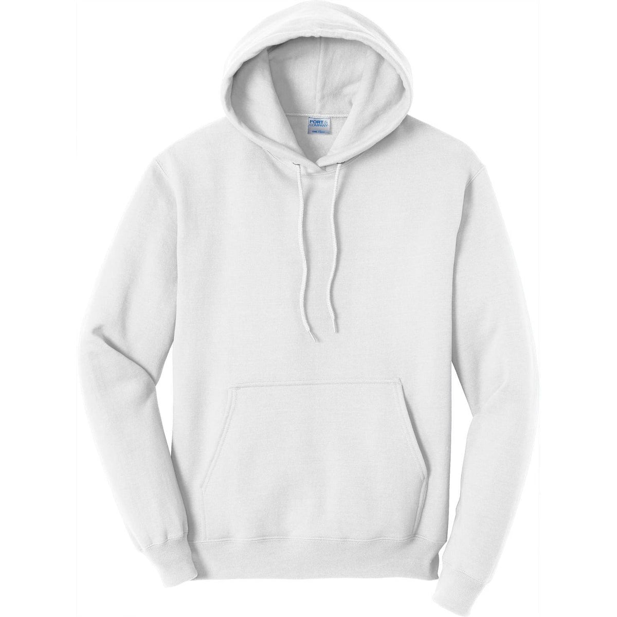 no-logo Port & Company Tall Core Fleece Pullover Hooded Sweatshirt