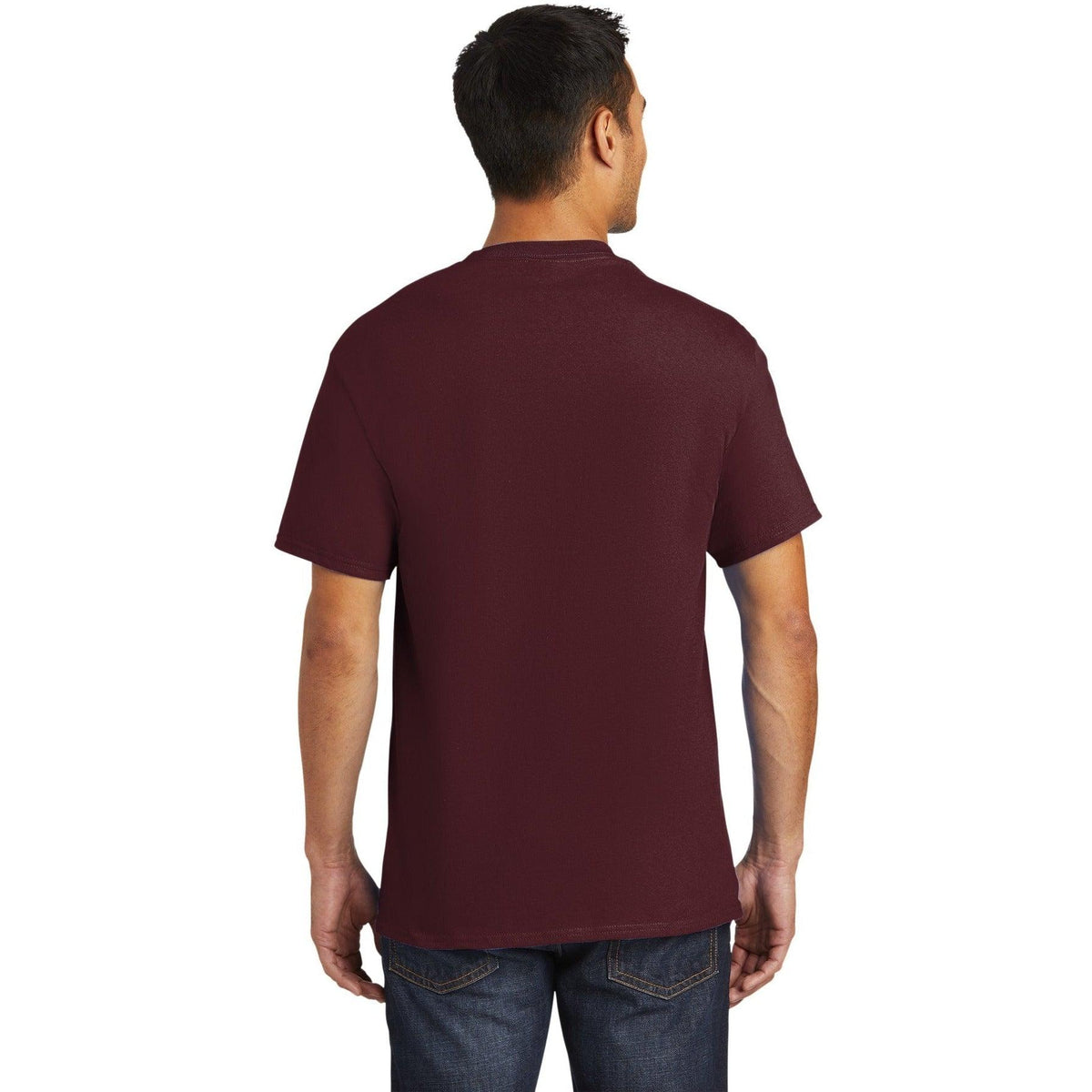 no-logo Port & Company Tall Essential Pocket Tee-Regular-Port & Company-Thread Logic