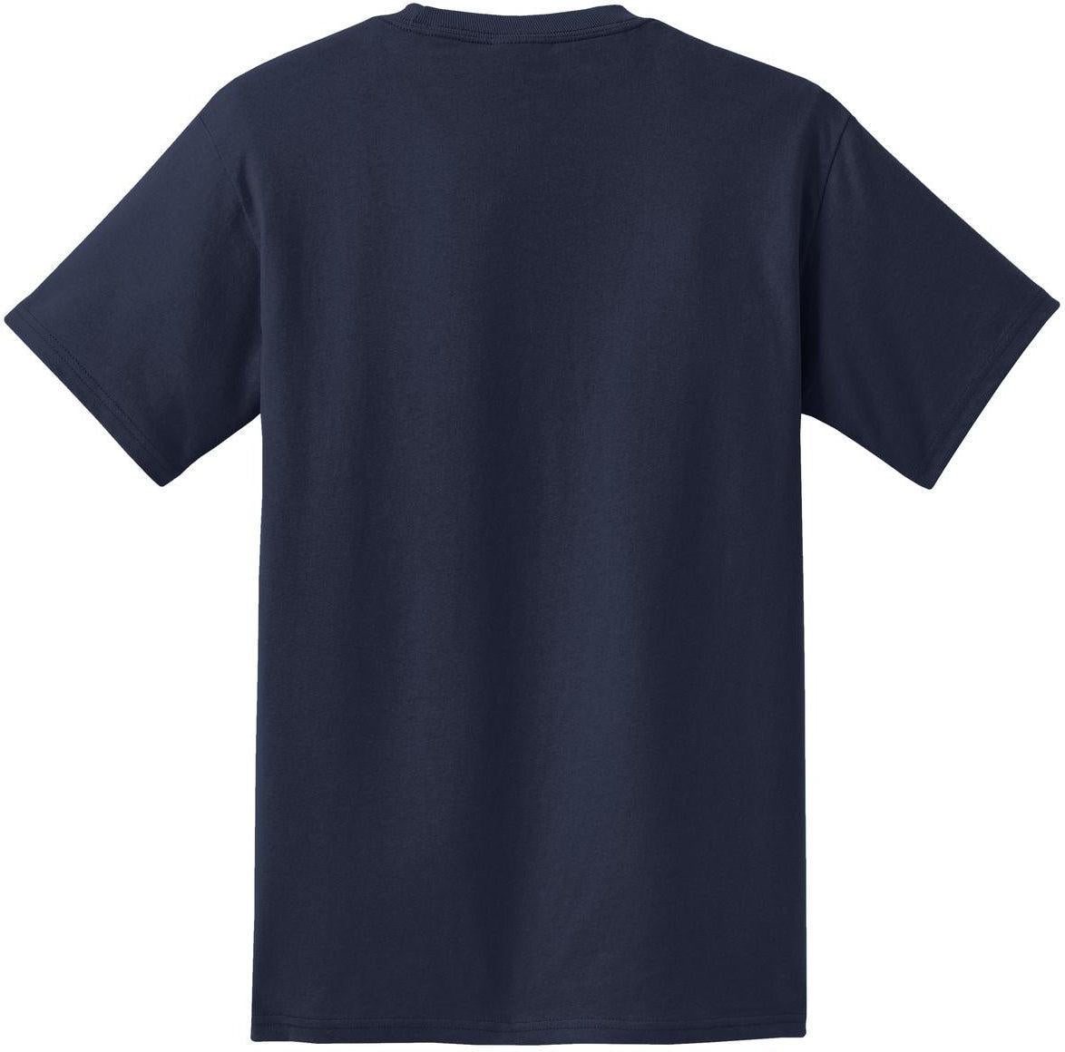 no-logo Port & Company Tall Essential Pocket Tee-Regular-Port & Company-Thread Logic