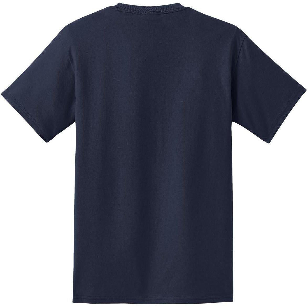 no-logo Port & Company Tall Essential Pocket Tee-Regular-Port & Company-Thread Logic