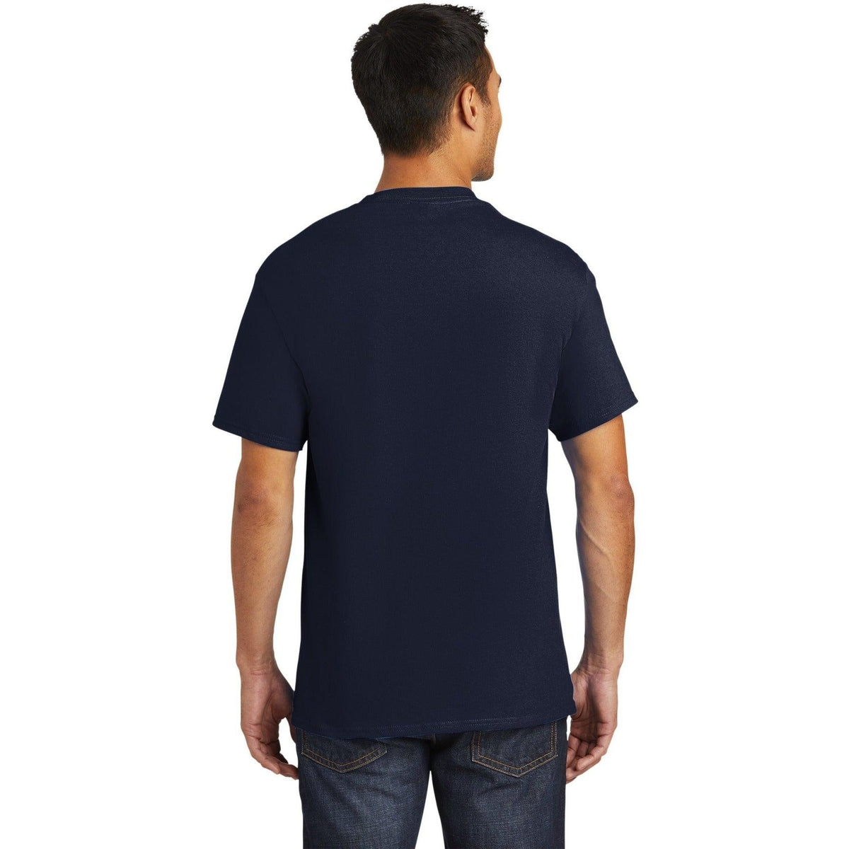 no-logo Port & Company Tall Essential Pocket Tee-Regular-Port & Company-Thread Logic