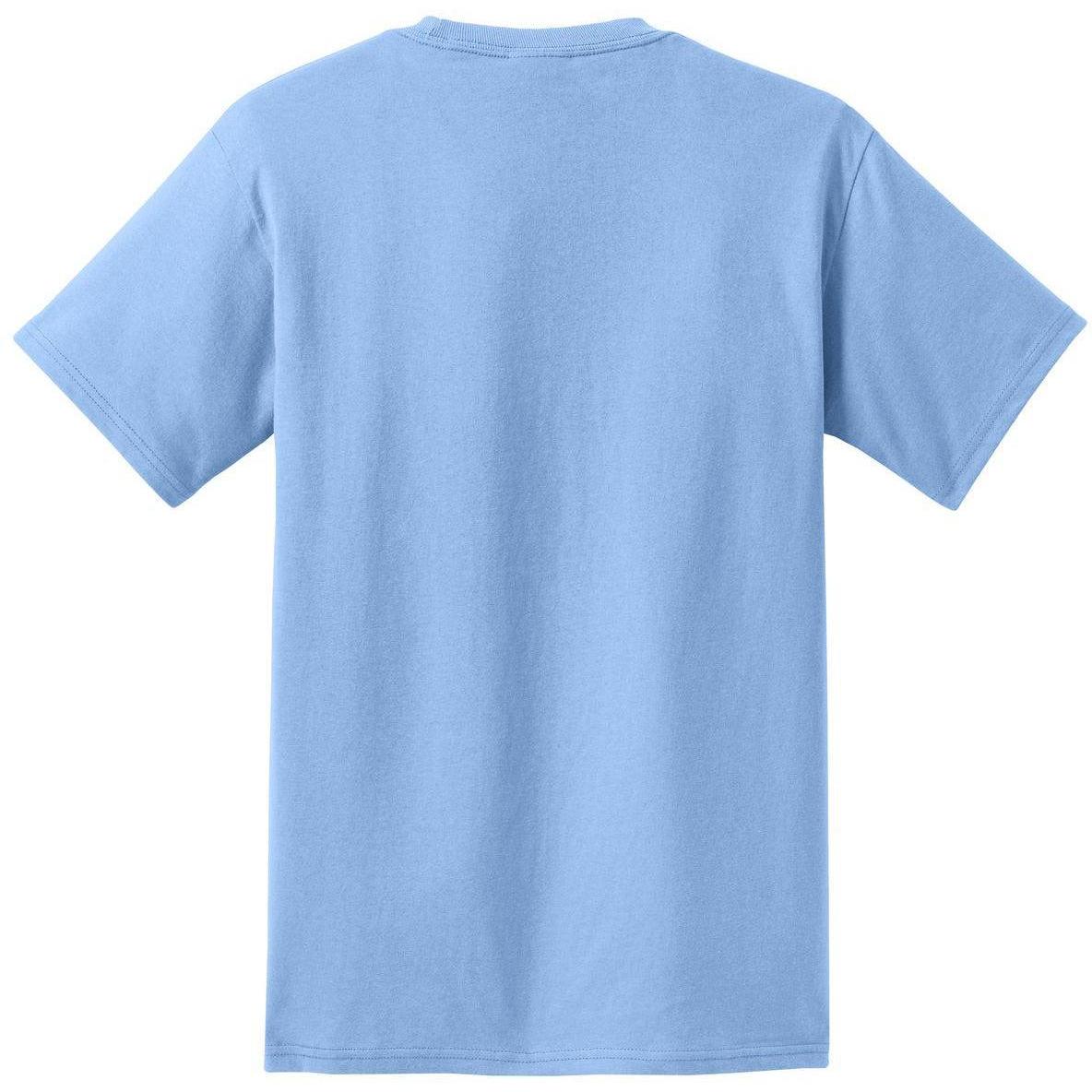 no-logo Port & Company Tall Essential Pocket Tee-Regular-Port & Company-Thread Logic
