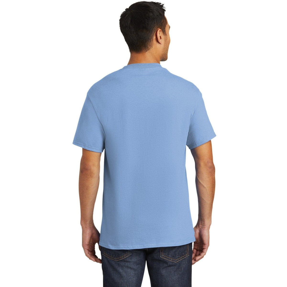 no-logo Port & Company Tall Essential Pocket Tee-Regular-Port & Company-Thread Logic