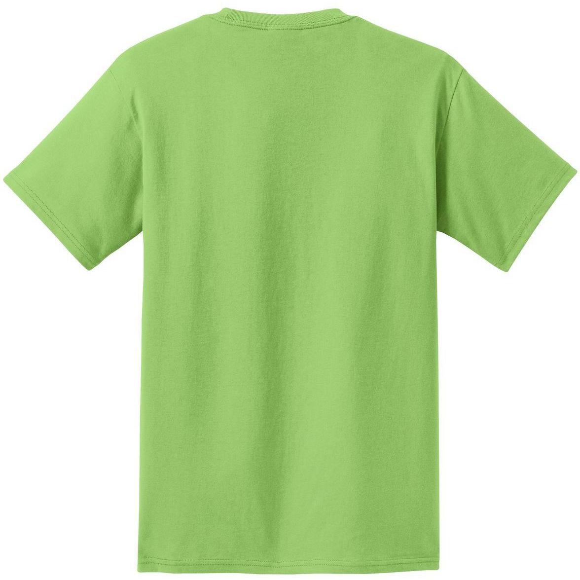 no-logo Port & Company Tall Essential Pocket Tee-Regular-Port & Company-Thread Logic
