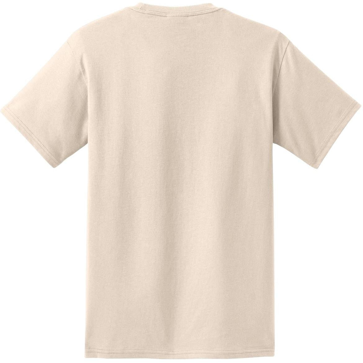 no-logo Port & Company Tall Essential Pocket Tee-Regular-Port & Company-Thread Logic
