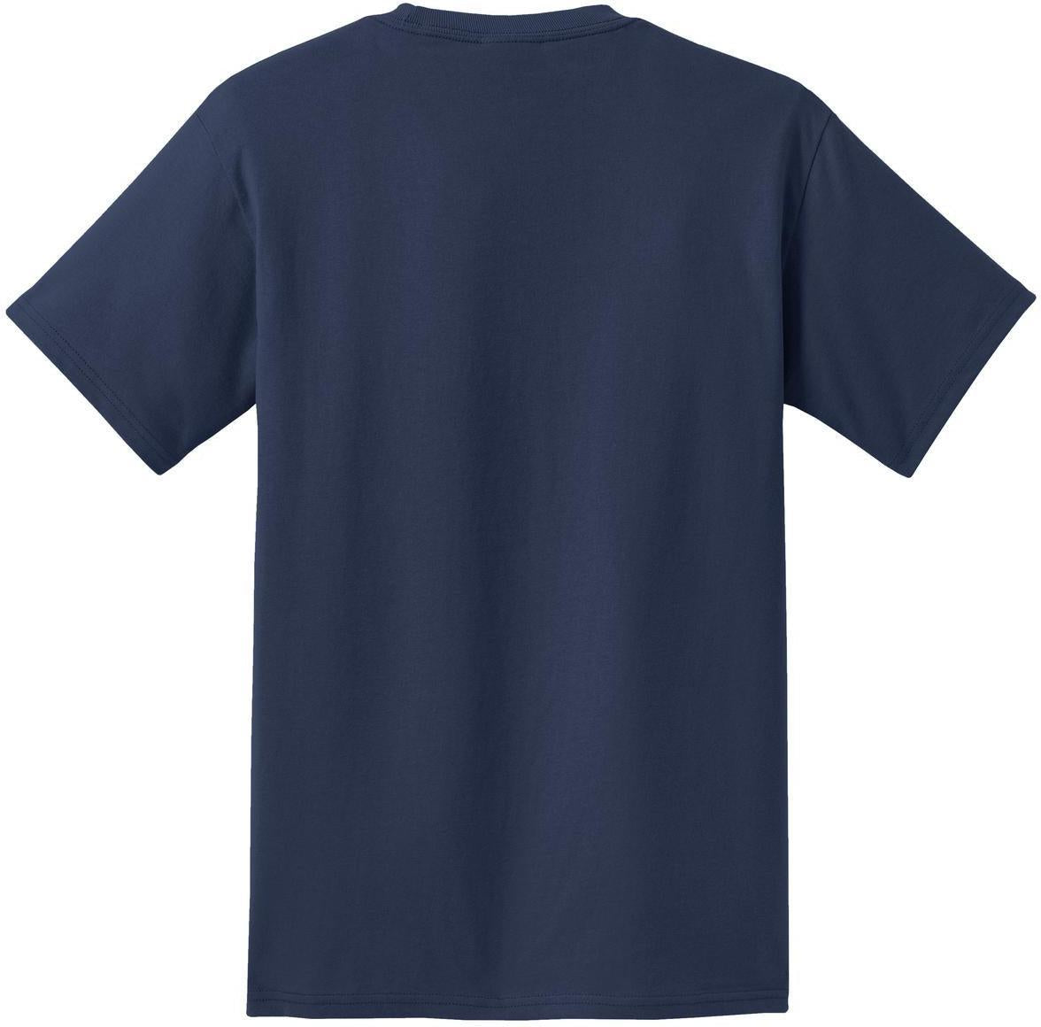 no-logo Port & Company Tall Essential Pocket Tee-Regular-Port & Company-Thread Logic