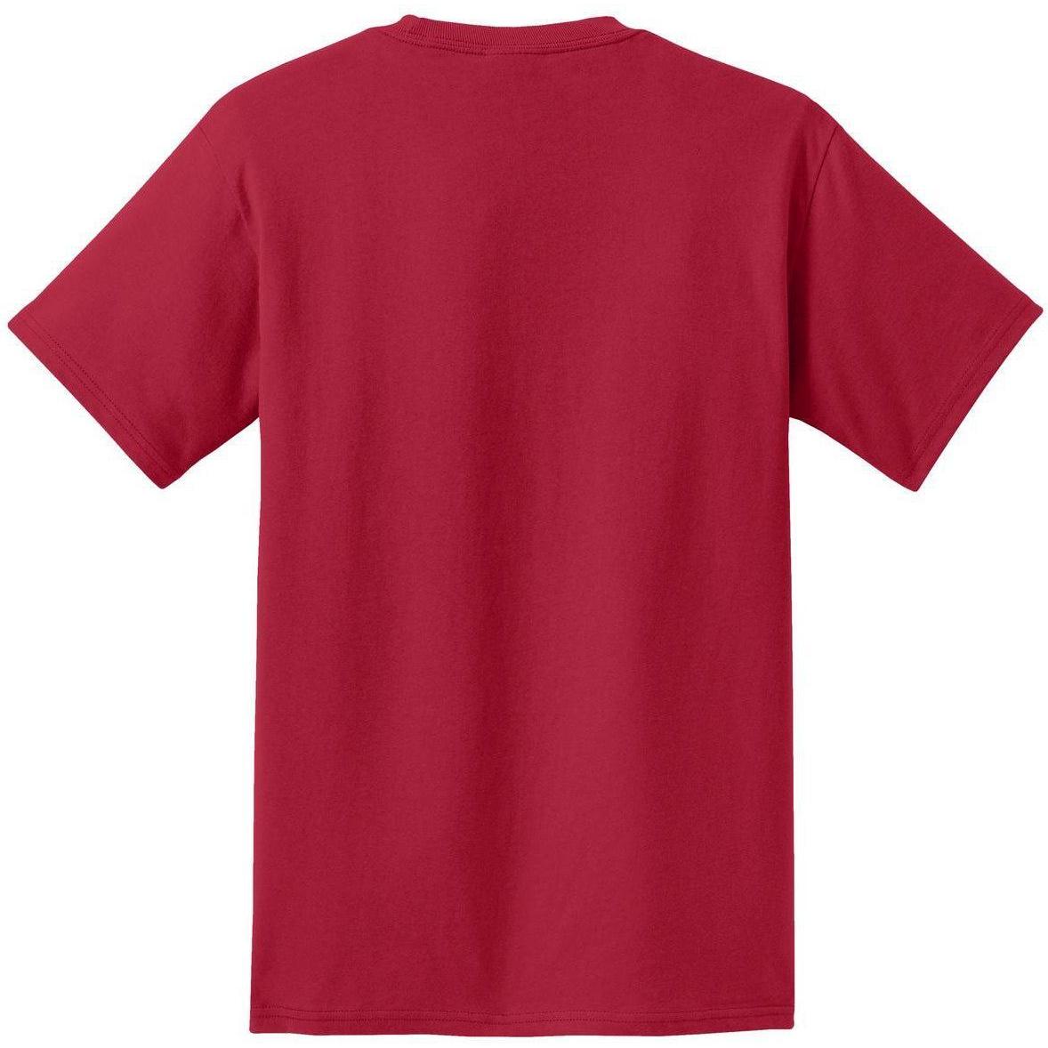 no-logo Port & Company Tall Essential Pocket Tee-Regular-Port & Company-Thread Logic
