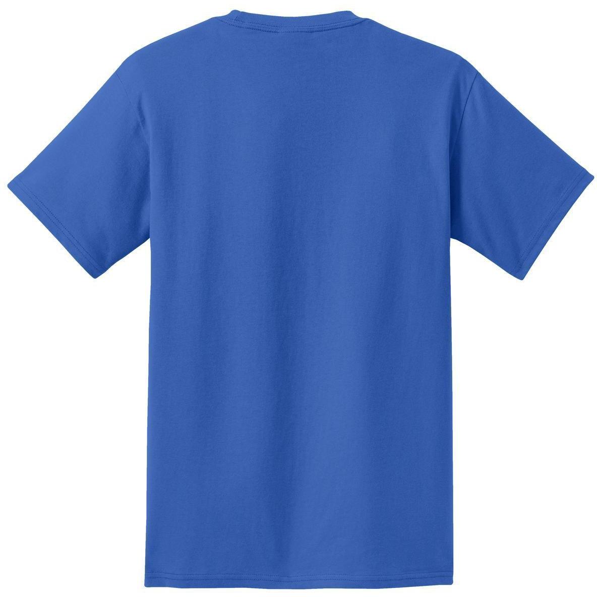 no-logo Port & Company Tall Essential Pocket Tee-Regular-Port & Company-Thread Logic