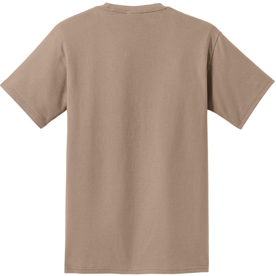 no-logo Port & Company Tall Essential Pocket Tee-Regular-Port & Company-Thread Logic